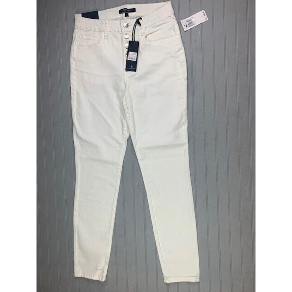 Numero Size 30 Womens Jeans High Rise Skinny Ankle White Stretch